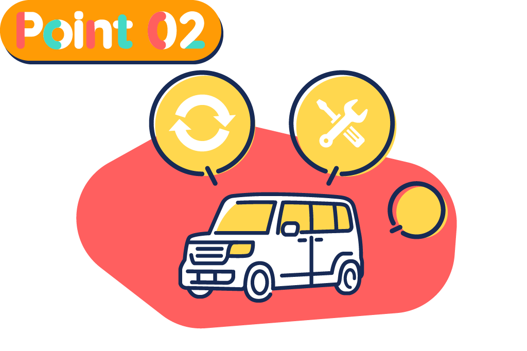 自動車のトータルサポート